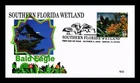 US COVER BALD EAGLE SOUTHERN FLORIDA WETLAND FIRST DAY ISSUE WII CACHET