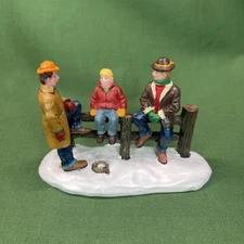 Lemax Village Hanging Around Accessory Figurine #42889