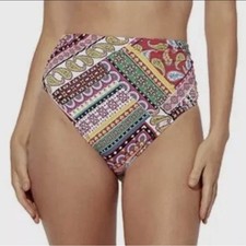 Bleu Rod Beattie Just Cool High Waist bikini bottoms - 8 - New    
