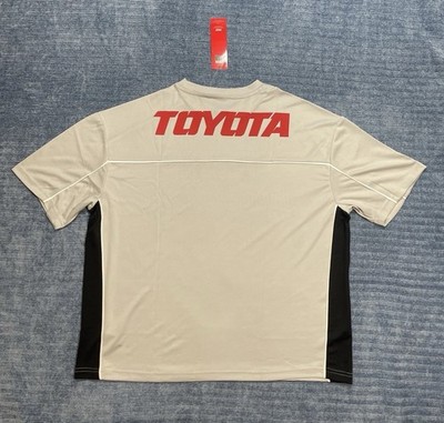 ペルージャ　ユニフォーム　TOYOTAロゴ　XLサイズ Toyota LOGO Gray/Black Short Sleeve T shirt Size X-Large NEW | eBay