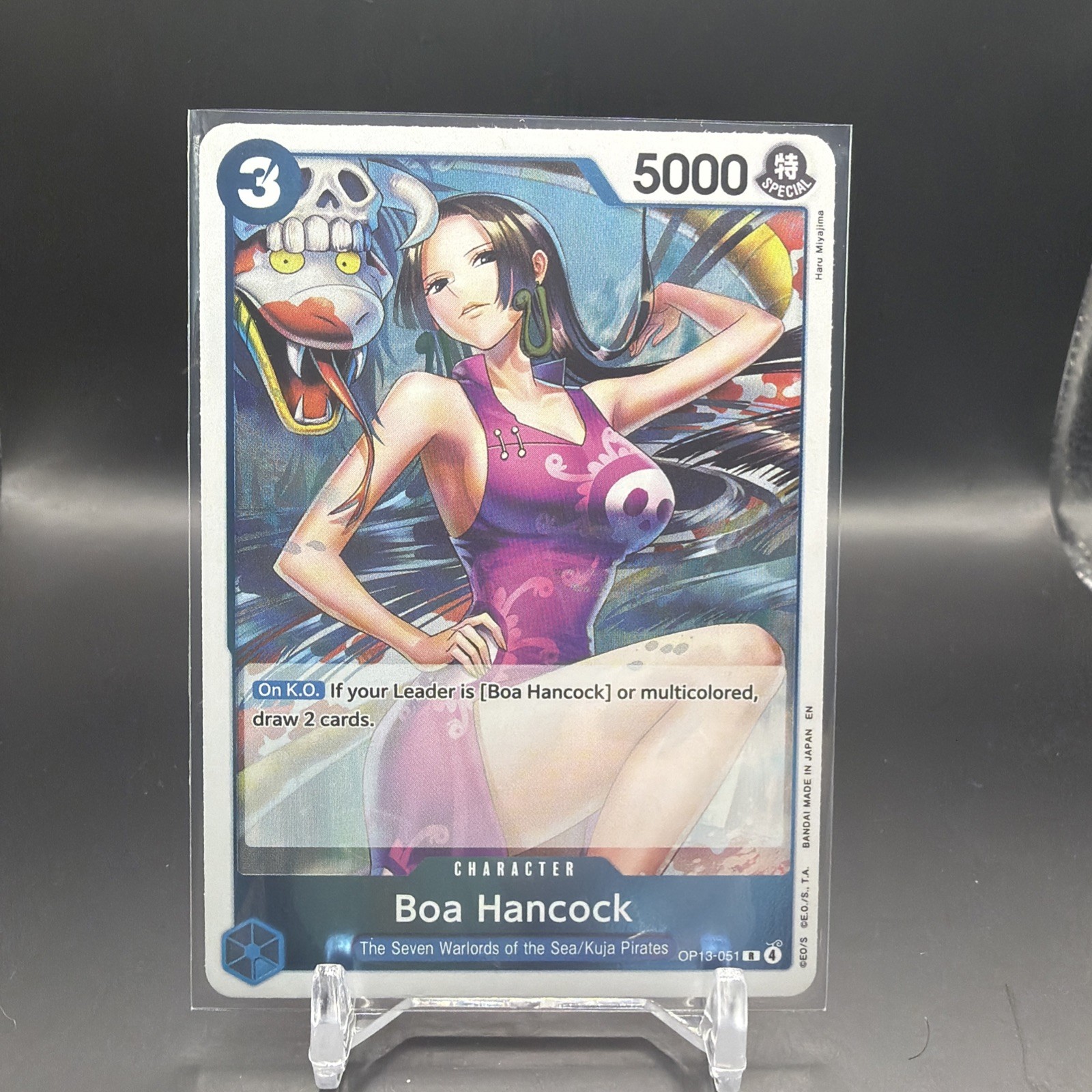 Boa Hancock OP13-051 Carrying On His Will One Piece TCG NM