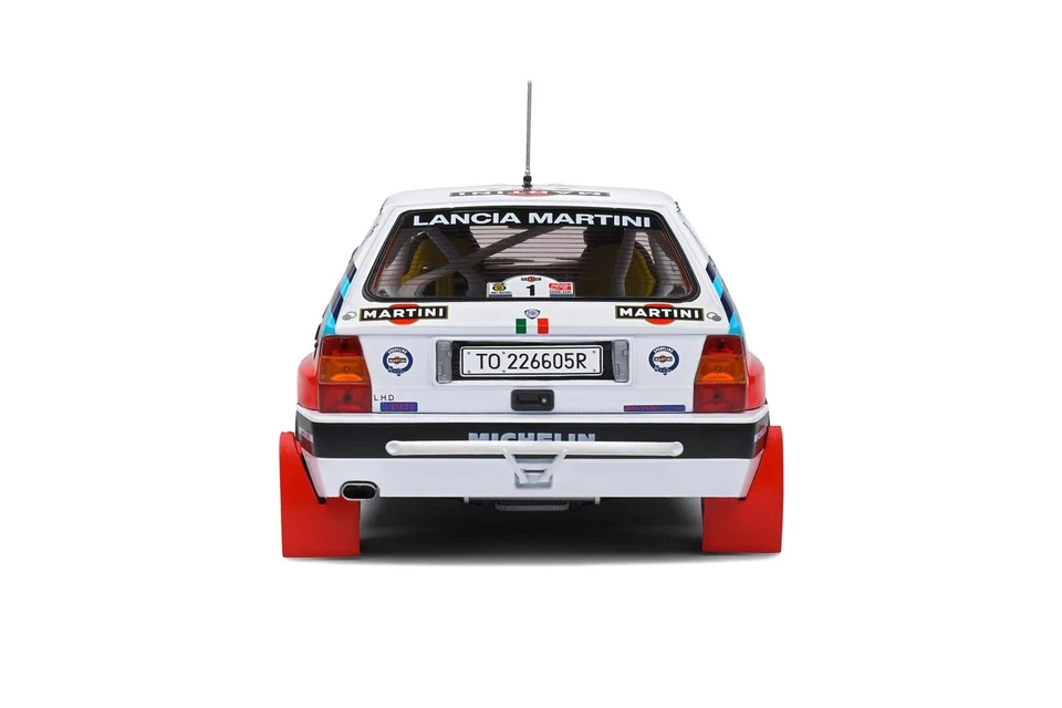 Lancia Delta Hf Integrale Safari Rallye Kenya 1991 #1 Martini Solido 1:18 Nuovo - Immagine 3 di 4