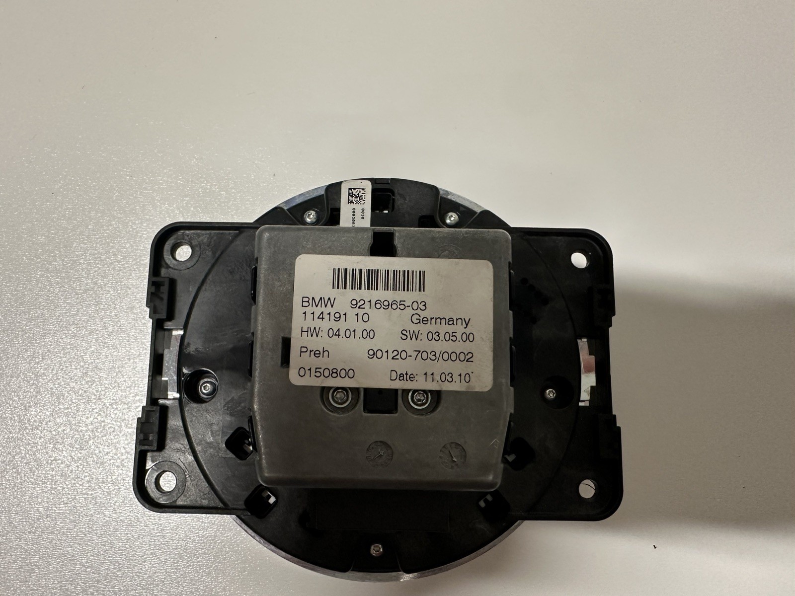 2009-2014 ROLLS ROYCE GHOST RR4 CENTER CONSOLE RADIO MAP CONTROL SWITCH PANEL