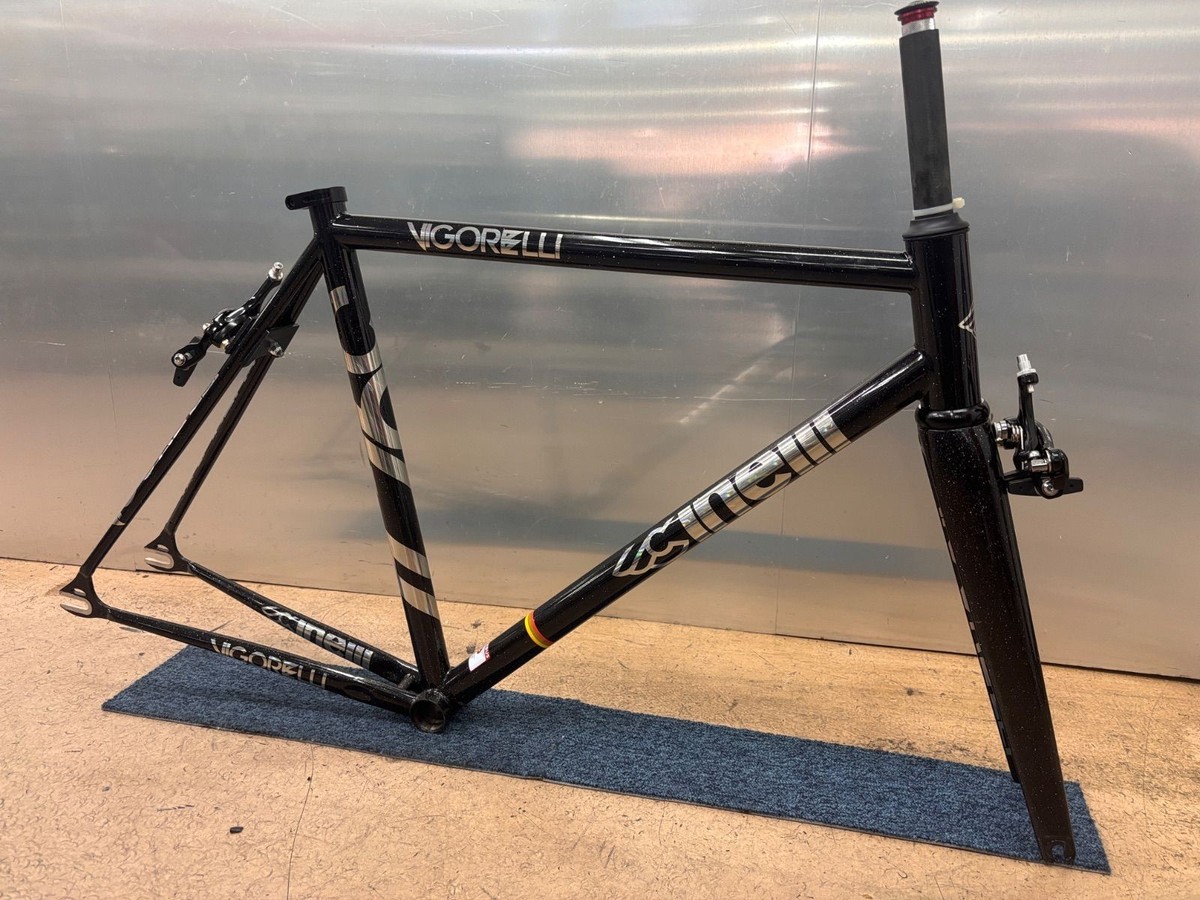 Cinelli Vigorelli Steel Freme Set Black Night w/Brake Parts 530mm