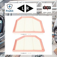 2x Maxgear Luftfilter Links, Rechts für BMW 3 5 4 Cabriolet 4 Coupe 6 Gran