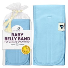 MEMEENO Baby Belly Band for Gas  Colic Relief - Heated Tummy Wrap for Infants