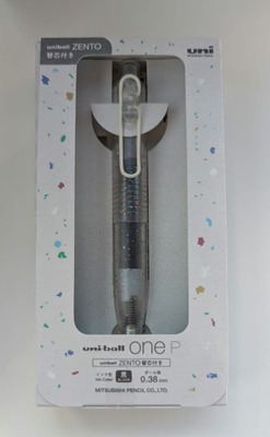Uni-ball One P Limited Edition Irogami Origami with ZENTO Refill