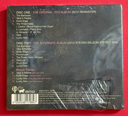 ELP ~ Emerson Lake & Palmer (1970) Deluxe Edition • 2CD • BMG UK 2016 •• NEW •• - Picture 2 of 2