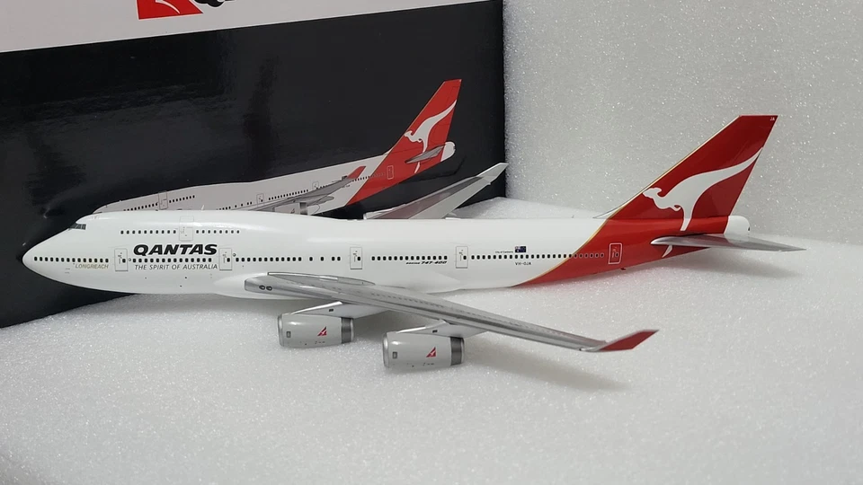 Gemini Jets 1:200 Qantas Boeing 747-400 VH-OJA G2QFA567 (Rare) 