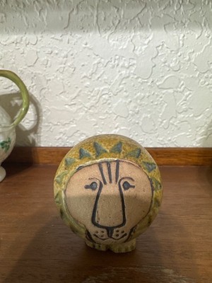 Vintage Gustavsberg Lisa Larson Lion 2 inch Sweden