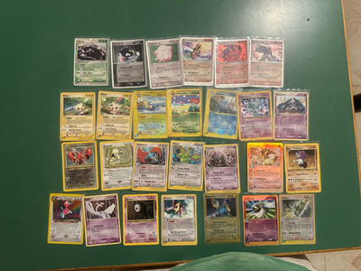 Verkaufe Lot x70 Vintage Pokemon Karten - Mix DEU und ENG