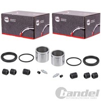2X A.B.S. Bremssattel RAPARATUR-SATZ Vorne Passend FüR Honda Civic Crx Prelude