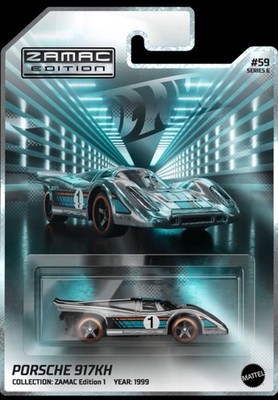 Hot Wheels NFTGarage Series Porsche 917 KH Zamac Edition Premium