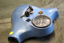 original Tacho Kit + Anzeigen 16727km Vespa PX 200 ALT (P X) Lenker Verkleidung