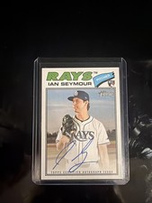2026 Topps Heritage - Real One Autographs Ian Seymour #ROA-IS (AU, RC)