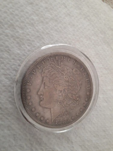1885 S San Francisco Morgan Silver Dollar $1 Extremely Fine XF+ Excellent Detail