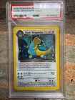 2000 POKEMON ROCKET #5 DARK DRAGONITE w  swirl-HOLO PSA 1
