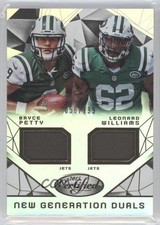 2015 Certified New Generation Dual Jerseys /799 Bryce Petty Leonard Williams 0a1