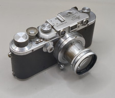 Leitz Wetzlar Leica IIIA 3a 1936 Rangefinder Camera & Leitz Summar 50mm f/2 Lens