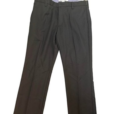 Amazon Essentials Mens Slim Fit Flat Front Chino Pants Black 32x30