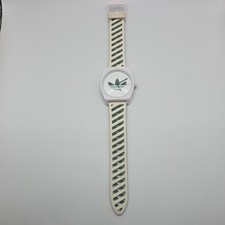 Image of adidas PROCESS_SP2 Watch White & Green new battery keeps time perfectly