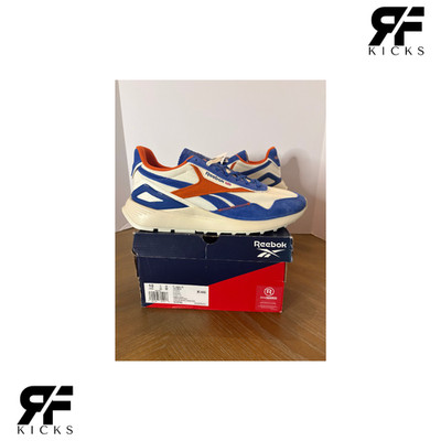 Reebok Classic Leather Legacy AZ  - Blue Orange Style GY9796/100047045 SZ 10