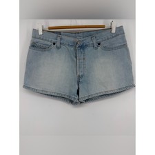 Vintage Y2K Levi's Light Wash mid/low Rise Denim Shorts Juniors 11