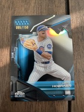 2026 Topps Chrome Black Nico Hoerner Blue /150