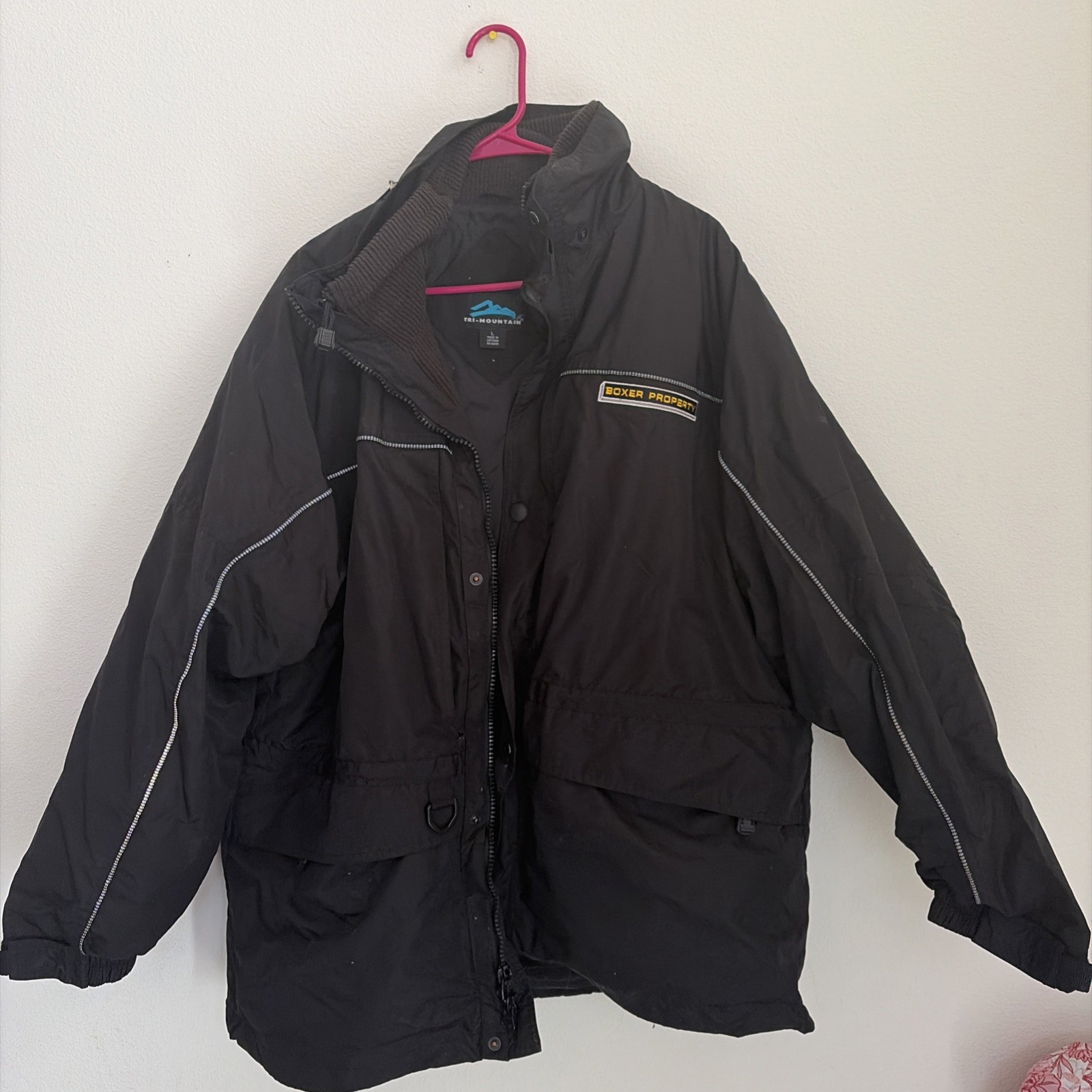 Tri Mountain Large Winter Jacket. Boxer Property … - image 1