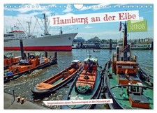 Hamburg an der Elbe - Impressionen eines Sommertages in der Hansestadt (Wandkale
