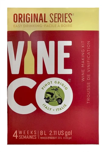 VineCo Original Series Italian Pinot Grigio Wine Making Ingredient Kit - Picture 1 of 7