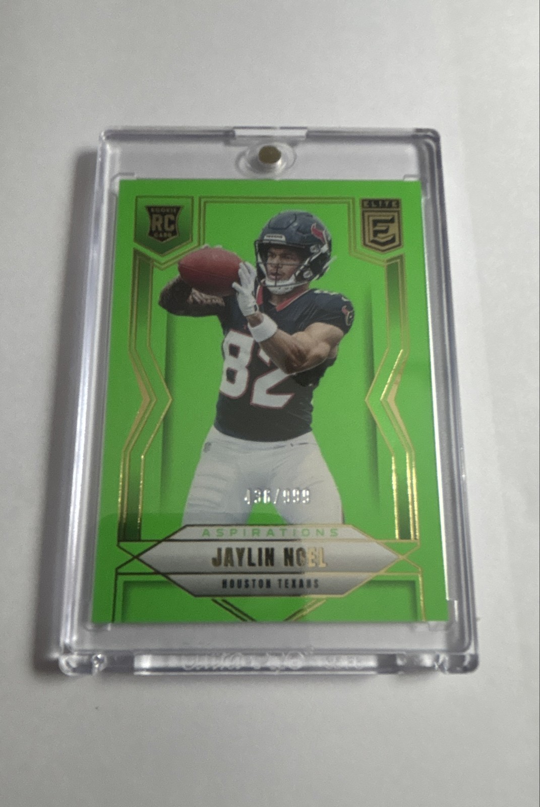 2025 Panini Donruss Elite - Rookies Jaylin Noel #135 Aspirations Lime  999 RC