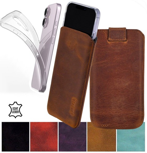 Apple Étui de télephone portefeuille Leather Folio pour Apple iPhone 11 Pro Max - Aubergine