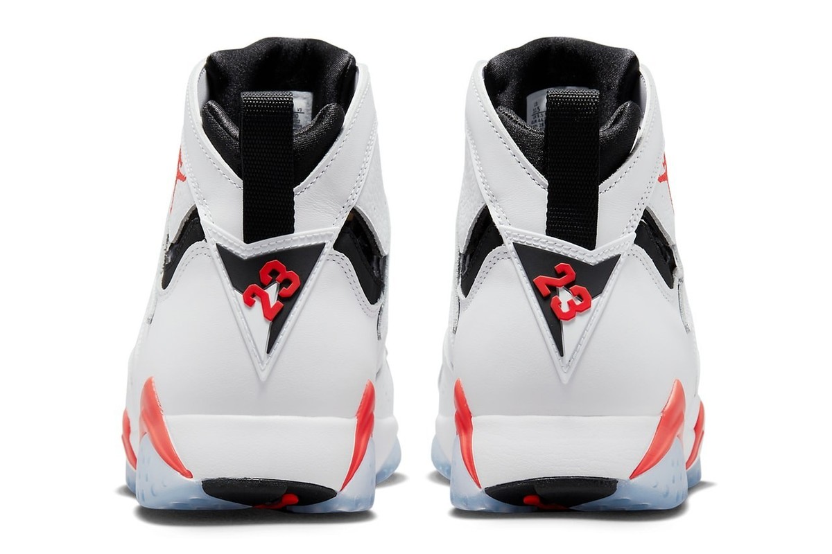 Size 8 - Air Jordan 7 Retro White Infrared for sale online | eBay
