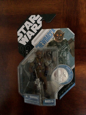 Star Wars:  Mcquarrie Signature Series Chewbacca Action Figure Hasbro