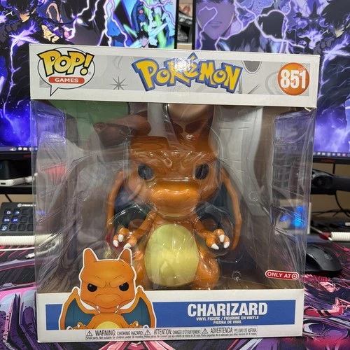 Funko Pop! Vinyl Jumbo 10 in: Pokémon-Charizard (Jumbo) - Target(Exclusive) #851