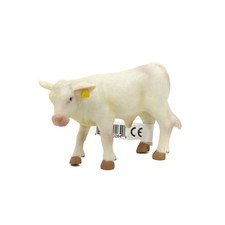 1/16 Little Buster Toys Charolais White Calf Farm Animals Cows Cattle 500264