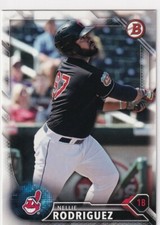 2016 BOWMAN DRAFT RC NELLIE RODRIGUEZ CLEVELAND INDIANS ROOKIE H5906