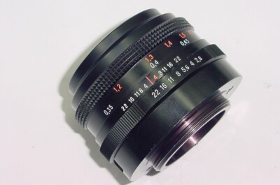Carl Zeiss Jena DDR Tessar f2.8 50mm Manual Focus Prime Lens M42