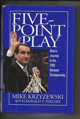 Five-Point Play Von Donald T. Phillips, Mike Krzyzewski 2001 Hardcover