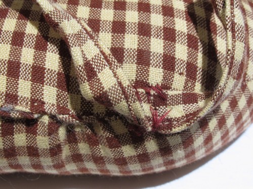 Country House Plaid Wine &Tan Cushions, set of (2) - Picture 3 of 11