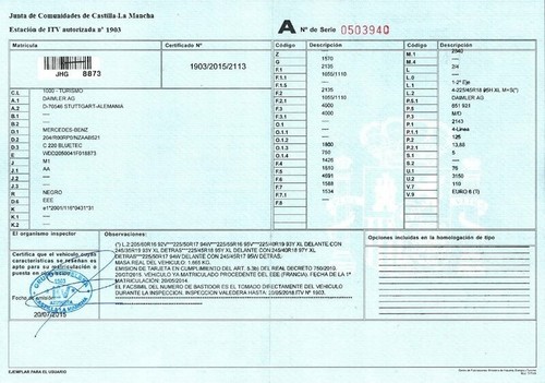 A6519004500 centralina motore per MERCEDES-BENZ CLASE C (W205) LIM. 220 290716 - Imagen 17 de 20