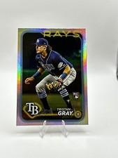 Tristan Gray 2024 Topps Series 2 RC #483 Tampa Bay Rays Rainbow Foil