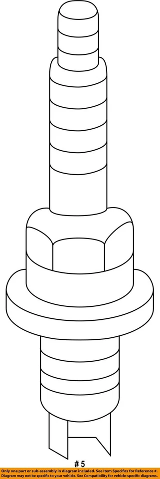 Sistema de encendido eléctrico BMW OEM 99-07 323i - Bujía 12120037607 Foto 2 de 2