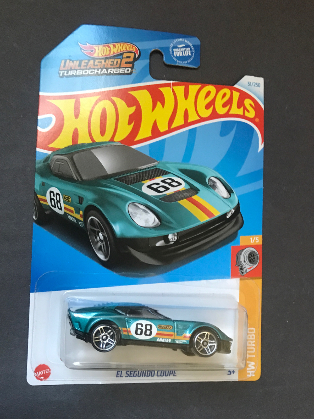 Hot Wheels HW Turbo 2024 - El Segundo Coupé 51/250 (échelle 1/64) - Neuf