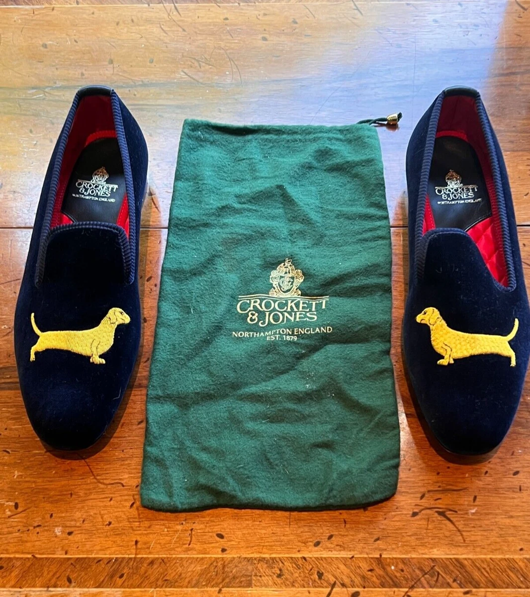 Crockett jones online slippers