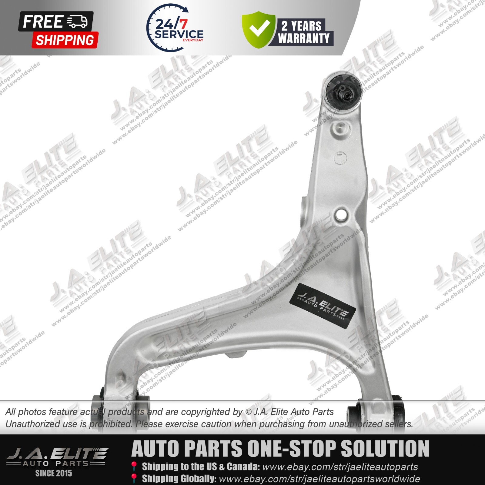 2pcs Left & Right Front Lower Control Arm fit Maserati Quattroporte Ghibli 2018+