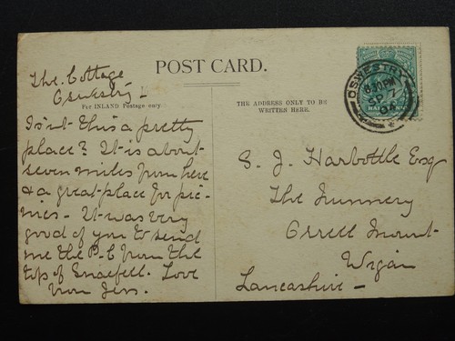 Wales Wrexham ERBISTOCK FERRY near Oswestry c1904 Postcard by T.S.B.& C. - Picture 3 of 3