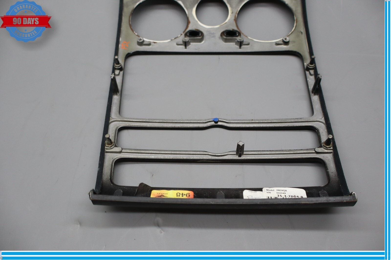 06-12 Bentley Continental Centre Flying Spur Trim Panel Radio 3W0857244 Oem