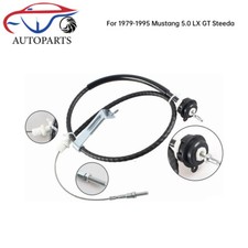 Adjustable Clutch Cable For Ford Mustang 5.0 Lx Gt Steeda 1979-1995 Aluminum